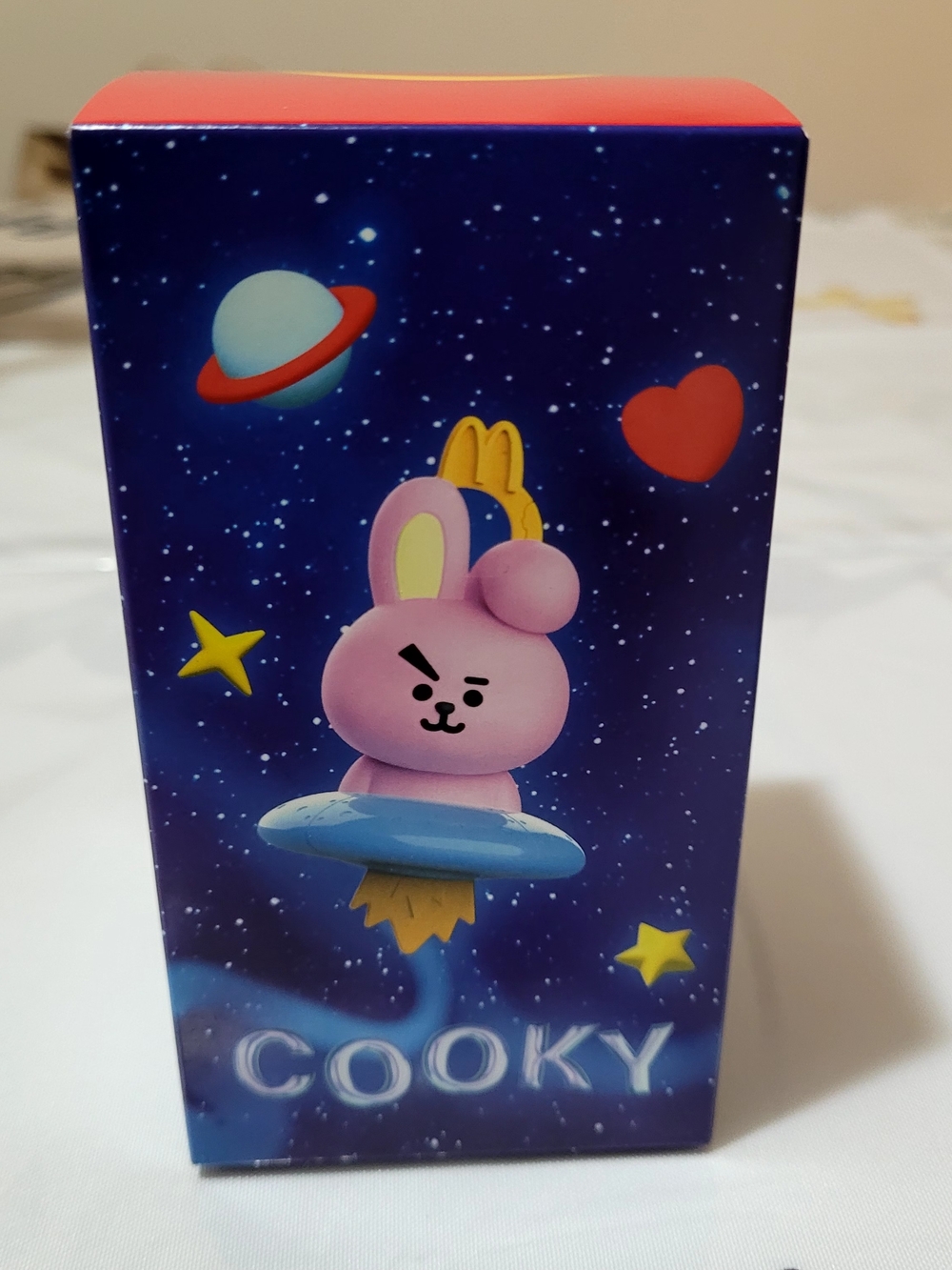Mcdonald's Cooky BT21 Kid's Keychain - Pink Bunny Kids Toy